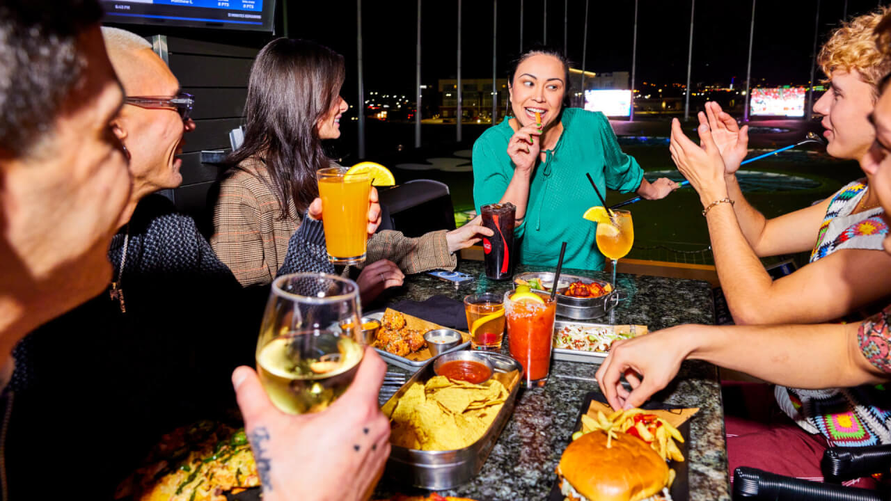 Group Party at Topgolf